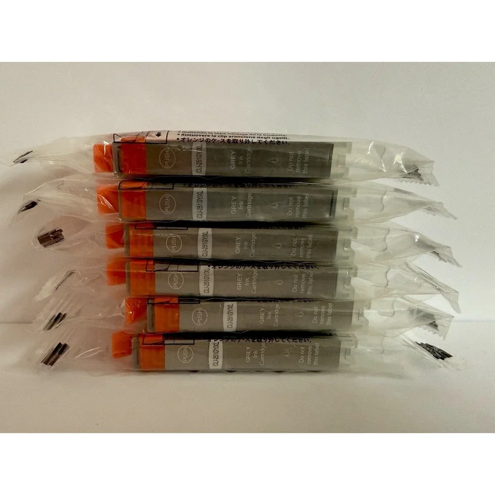 15 CLI-251L Compatible Ink Cartridges L High Yield BK C M Y GY